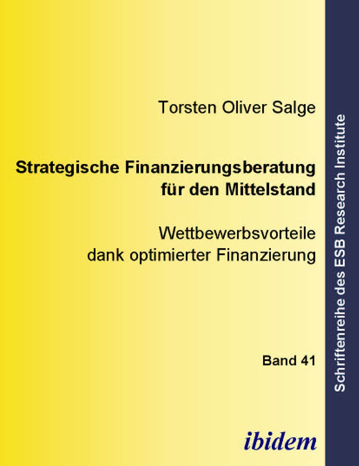 Strategische Finanzierungsberatung für den Mittelstand