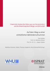 Tina Goldau, Jürgen Weber, Matthias Meyer, Matthias Kammer, Marie-Therese Huppertz, Horst Westerfeld: Auf dem Weg zu einer einheitlichen Behördenrufnummer