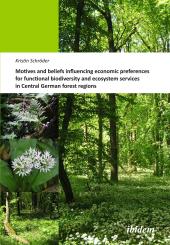 Kristin Schröder: Motives and beliefs influencing economic preferences for functional biodiversity and ecosystem services in Central German forest regions