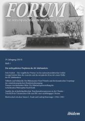 Leonid Luks, Gunter Dehnert, John Fuchs, Nikolaus Lobkowicz, Alexei Rybakow, Andreas Umland: Forum für osteuropäische Ideen- und Zeitgeschichte