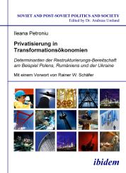 Ileana Petroniu: Privatisierung in Transformationsökonomien