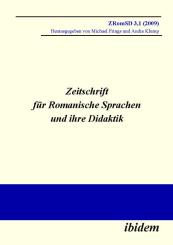 Michael Frings, Andre Klump: Zeitschrift für Romanische Sprachen und ihre Didaktik