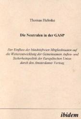 Thomas Helmke, Die Neutralen in der GASP
