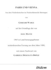 Gerhard Wahle: Paris und Vienna