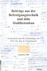 Steffen Lettow, Jan Hofmann: Beiträge aus der Befestigungstechnik und dem Stahlbetonbau
