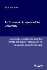 Jutta Merschen: An Economic Analysis of the University