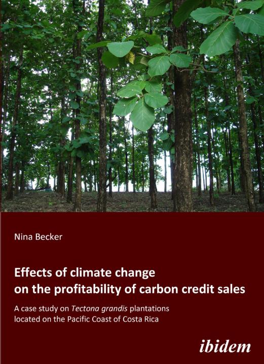 Nina Becker: Effects of climate change on the profitability of carbon credit sales 