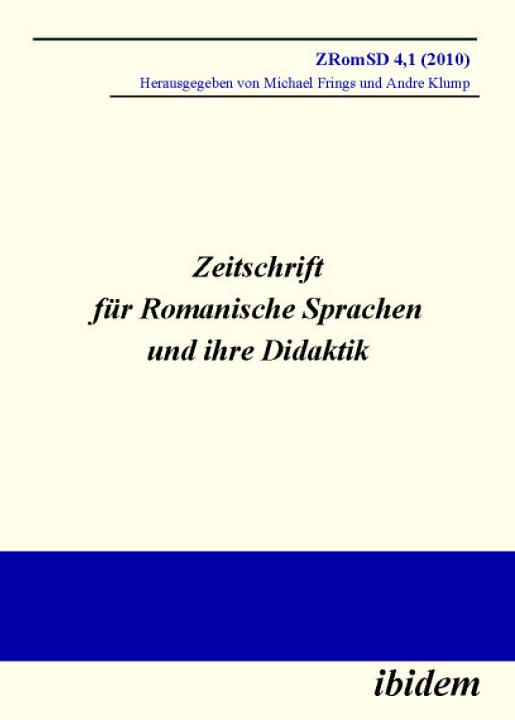 Michael Frings, Andre Klump: Zeitschrift für Romanische Sprachen und ihre Didaktik Paperback