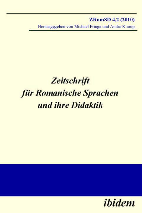 Michael Frings, Andre Klump: Zeitschrift für Romanische Sprachen und ihre Didaktik Paperback
