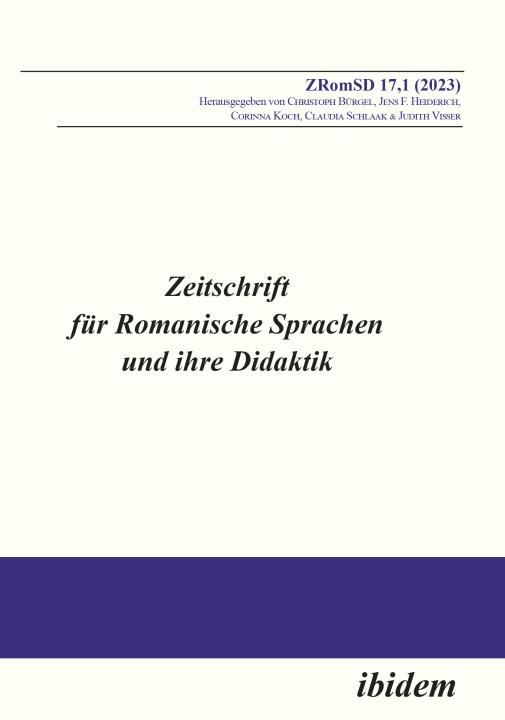 Christoph Bürgel, Jens F Heiderich, Corinna Koch, Claudia Schlaak, Judith Visser, 