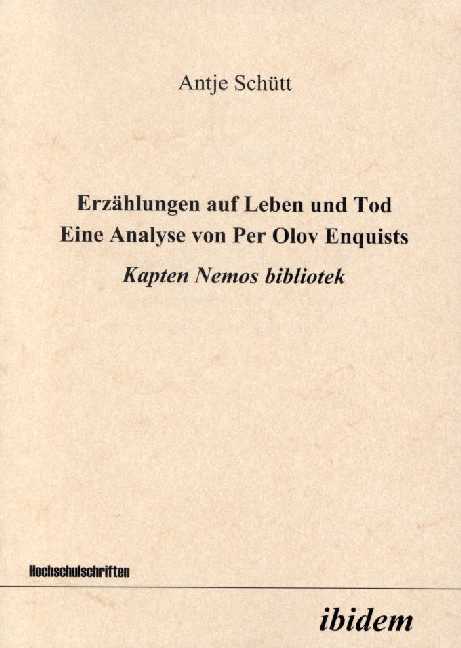 Antje Schütt: Erzählungen auf Leben und Tod 