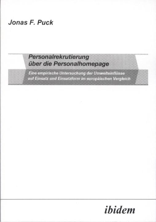 Jonas Puck: Personalrekrutierung über die Personalhomepage 