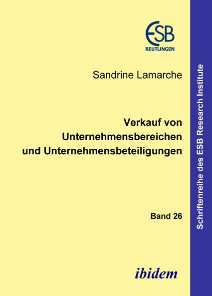 Sandrine Lamarche: Verkauf von Unternehmensbereichen und Unternehmensbeteiligungen 