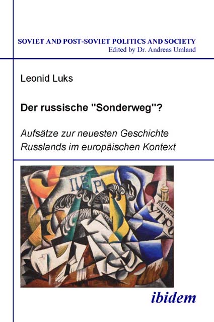 Leonid Luks: Der russische "Sonderweg"? Paperback