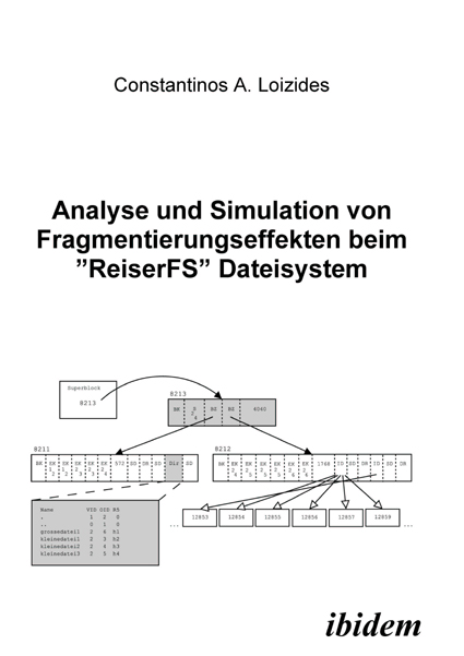 Constantin Loizides: Analyse und Simulation von Fragmentierungseffekten beim "ReiserFS" Dateisystem Paperback