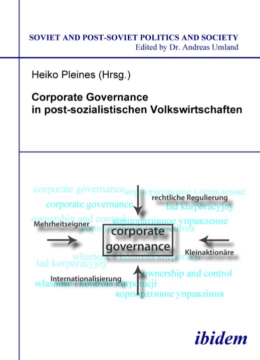 Heiko Pleines: Corporate Governance in postsozialistischen Volkswirtschaften Paperback